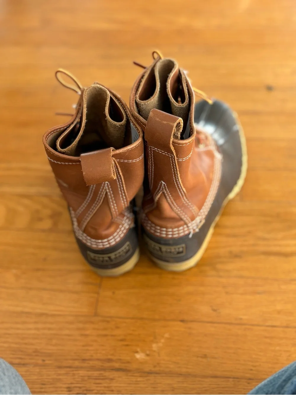 L.L. Bean classic tan